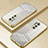 Custodia Silicone Trasparente Ultra Sottile Cover Morbida SY1 per OnePlus 8 Pro Oro