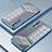 Custodia Silicone Trasparente Ultra Sottile Cover Morbida SY1 per OnePlus Nord Blu