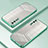 Custodia Silicone Trasparente Ultra Sottile Cover Morbida SY1 per OnePlus Nord Verde
