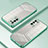 Custodia Silicone Trasparente Ultra Sottile Cover Morbida SY1 per Oppo A54 5G Verde