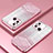 Custodia Silicone Trasparente Ultra Sottile Cover Morbida SY1 per Xiaomi Redmi 11A 4G Oro Rosa