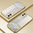 Custodia Silicone Trasparente Ultra Sottile Cover Morbida SY2 per Apple iPhone 12 Oro