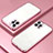 Custodia Silicone Trasparente Ultra Sottile Cover Morbida SY2 per Apple iPhone 12 Pro Oro Rosa