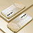 Custodia Silicone Trasparente Ultra Sottile Cover Morbida SY2 per Huawei Honor 80 5G Oro