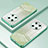Custodia Silicone Trasparente Ultra Sottile Cover Morbida SY2 per Huawei Mate 40 Pro Verde
