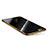 Custodia Silicone Trasparente Ultra Sottile Cover Morbida T08 per Apple iPhone 6S Plus Oro