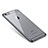 Custodia Silicone Trasparente Ultra Sottile Cover Morbida T09 per Apple iPhone 6 Plus Nero