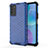 Custodia Silicone Trasparente Ultra Sottile Cover Morbida U01 per Huawei Honor 30 Lite 5G Blu