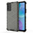 Custodia Silicone Trasparente Ultra Sottile Cover Morbida U01 per Huawei Honor 30 Lite 5G Nero