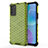 Custodia Silicone Trasparente Ultra Sottile Cover Morbida U01 per Huawei Honor 30 Lite 5G Verde