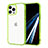 Custodia Silicone Trasparente Ultra Sottile Cover Morbida YJ1 per Apple iPhone 13 Pro Max Verde
