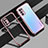 Custodia Silicone Trasparente Ultra Sottile Cover Morbida Z01 per Oppo Find X3 Lite 5G Oro Rosa