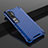 Custodia Silicone Trasparente Ultra Sottile Cover Morbida Z01 per Xiaomi Mi Note 10 Pro Blu