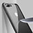 Custodia Silicone Trasparente Ultra Sottile Morbida A05 per Apple iPhone 7 Plus Nero