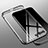 Custodia Silicone Trasparente Ultra Sottile Morbida A07 per Apple iPhone 8 Plus Nero