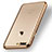 Custodia Silicone Trasparente Ultra Sottile Morbida A08 per Apple iPhone 7 Plus Oro