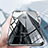 Nero Custodia Silicone Trasparente Ultra Sottile Morbida A14 per Apple iPhone 7 Plus Nero