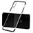Custodia Silicone Trasparente Ultra Sottile Morbida C16 per Apple iPhone Xs Max Nero