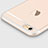 Custodia Silicone Trasparente Ultra Sottile Morbida con Anello Supporto per Apple iPhone 6S Plus Chiaro