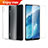 Chiaro Custodia Silicone Trasparente Ultra Sottile Morbida con Pellicola Protettiva per Huawei Enjoy Max Chiaro