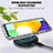 Custodia Silicone Trasparente Ultra Sottile Morbida Cover Fronte e Retro 360 Gradi Sfumato JX1 per Samsung Galaxy A04s