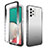 Custodia Silicone Trasparente Ultra Sottile Morbida Cover Fronte e Retro 360 Gradi Sfumato JX1 per Samsung Galaxy A33 5G Nero