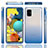 Custodia Silicone Trasparente Ultra Sottile Morbida Cover Fronte e Retro 360 Gradi Sfumato JX1 per Samsung Galaxy A51 4G