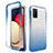 Custodia Silicone Trasparente Ultra Sottile Morbida Cover Fronte e Retro 360 Gradi Sfumato JX4 per Samsung Galaxy A02s