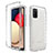 Custodia Silicone Trasparente Ultra Sottile Morbida Cover Fronte e Retro 360 Gradi Sfumato JX4 per Samsung Galaxy M02s