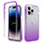 Custodia Silicone Trasparente Ultra Sottile Morbida Cover Fronte e Retro 360 Gradi Sfumato per Apple iPhone 13 Pro