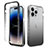 Custodia Silicone Trasparente Ultra Sottile Morbida Cover Fronte e Retro 360 Gradi Sfumato per Apple iPhone 13 Pro Max