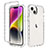 Custodia Silicone Trasparente Ultra Sottile Morbida Cover Fronte e Retro 360 Gradi Sfumato per Apple iPhone 14 Plus Chiaro