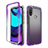 Custodia Silicone Trasparente Ultra Sottile Morbida Cover Fronte e Retro 360 Gradi Sfumato per Motorola Moto E20