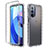 Custodia Silicone Trasparente Ultra Sottile Morbida Cover Fronte e Retro 360 Gradi Sfumato per Motorola Moto G Stylus (2022) 4G Chiaro