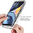 Custodia Silicone Trasparente Ultra Sottile Morbida Cover Fronte e Retro 360 Gradi Sfumato per Motorola Moto G22