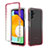 Custodia Silicone Trasparente Ultra Sottile Morbida Cover Fronte e Retro 360 Gradi Sfumato per Samsung Galaxy A04s Rosso