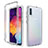 Custodia Silicone Trasparente Ultra Sottile Morbida Cover Fronte e Retro 360 Gradi Sfumato per Samsung Galaxy A50