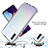 Custodia Silicone Trasparente Ultra Sottile Morbida Cover Fronte e Retro 360 Gradi Sfumato per Samsung Galaxy A50S