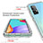 Custodia Silicone Trasparente Ultra Sottile Morbida Cover Fronte e Retro 360 Gradi Sfumato per Samsung Galaxy A52s 5G