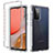 Custodia Silicone Trasparente Ultra Sottile Morbida Cover Fronte e Retro 360 Gradi Sfumato per Samsung Galaxy A72 5G Chiaro