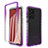 Custodia Silicone Trasparente Ultra Sottile Morbida Cover Fronte e Retro 360 Gradi Sfumato per Samsung Galaxy A73 5G Viola