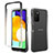 Custodia Silicone Trasparente Ultra Sottile Morbida Cover Fronte e Retro 360 Gradi Sfumato per Samsung Galaxy F02S SM-E025F Grigio Scuro