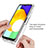 Custodia Silicone Trasparente Ultra Sottile Morbida Cover Fronte e Retro 360 Gradi Sfumato per Samsung Galaxy M02s