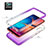 Custodia Silicone Trasparente Ultra Sottile Morbida Cover Fronte e Retro 360 Gradi Sfumato per Samsung Galaxy M10S