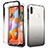 Custodia Silicone Trasparente Ultra Sottile Morbida Cover Fronte e Retro 360 Gradi Sfumato per Samsung Galaxy M11 Grigio Scuro