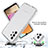 Custodia Silicone Trasparente Ultra Sottile Morbida Cover Fronte e Retro 360 Gradi Sfumato per Samsung Galaxy M32 5G