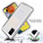 Custodia Silicone Trasparente Ultra Sottile Morbida Cover Fronte e Retro 360 Gradi Sfumato per Samsung Galaxy M40S