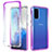 Custodia Silicone Trasparente Ultra Sottile Morbida Cover Fronte e Retro 360 Gradi Sfumato per Samsung Galaxy S20