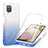 Custodia Silicone Trasparente Ultra Sottile Morbida Cover Fronte e Retro 360 Gradi Sfumato YB1 per Samsung Galaxy M12