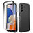 Custodia Silicone Trasparente Ultra Sottile Morbida Cover Fronte e Retro 360 Gradi Sfumato ZJ1 per Samsung Galaxy A15 5G